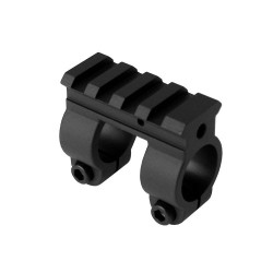 YHM Railed AR15 .625 Gas Block for pencil barrel - 9386A