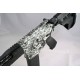 Black Rain 7.5" 5.56 AR15 Pistol Black & White Digital Camo with Sig Sauer SB15 Pistol Brace and Noveske KX3 Pig