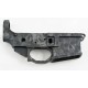 Black Rain AR15 Stripped Anodized Skulls Billet Lower