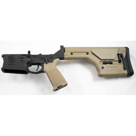 Armalite AR10 Lower Complete w/ PRS Stock FDE