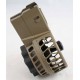 X Products X-25 50 Round Drum Skeltonized Magazine for AR 308 & SR-25 FDE - FREE SHIP