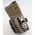 X Products X-25 50 Round Drum Skeletonized Magazine for AR 308 & SR-25 FDE - FREE SHIP