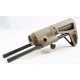 Maxim Defense CQB FDE Stock for AR15 w/ JP Silent Captured Spring