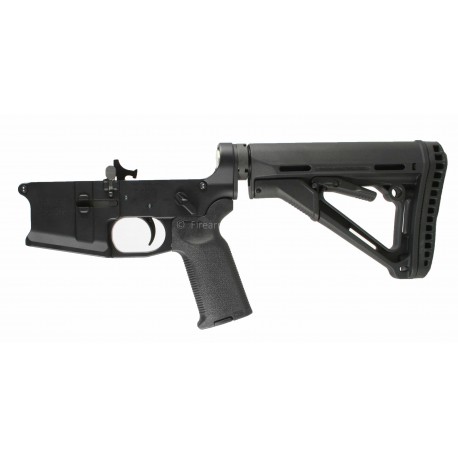 SMOS GFY-15 Complete Billet AR15 Lower w/ CTR Stock, Geissele SSA