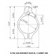 Superlative Arms .936 Adjustable Gas Block Bleed Off Clamp On Melonite SABO-DI-936CM 