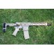 SMOS GFY-15 Complete Billet AR15 Pistol lower w/ Maxim Brace - FDE