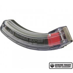 Ruger BX-25 10/22 77/22 RPR 25 Rd Magazine - Clear 90591
