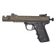 Volquartsen Black Mamba 22LR OD Green 4.5" LLV Target Pistol - VF4M-032