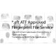 Electronic Fingerprint File (EFT) for ATF NFA Form 4 / 1 Submission