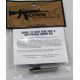 CMMG 22LR Auto Sear Trip & Anti-Bounce Weight Kit