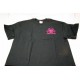 Black Rain Ordnance Logo T-Shirt Black w/ Pink Logo