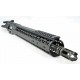 Black Rain Ordnance FALLOUT15 AR15 16" Mid Length Lightweight Complete Billet 223 Upper