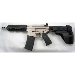 Black Rain 7.5" 5.56 AR15 Pistol NorGuard Finish with Sig Sauer SB15 Pistol Stabilizing Brace PSB