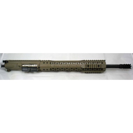 Black Rain Ordnance FALLOUT15 AR15 16" Complete Billet 223 Upper - FDE